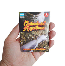 Load image into Gallery viewer, Beautiful Simple & Elegant Set, Mate Gourds, Bombillas + 2  Yerba Mate Bags