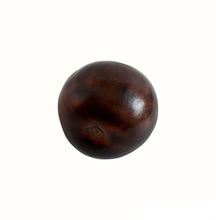 Load image into Gallery viewer, Small Size Dark Brown Yerba Mate Gourd (Tennis Ball)