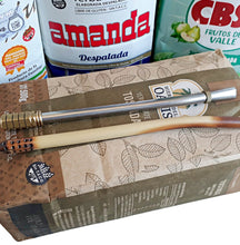Load image into Gallery viewer, 6 Yerba Mate Bags (ALL TYPES) Sample Kit – Mate Gourd & 2 Bombillas