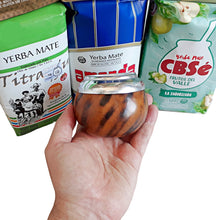 Load image into Gallery viewer, 6 Yerba Mate Bags (ALL TYPES) Sample Kit – Mate Gourd & 2 Bombillas