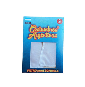 Extra Mesh Filters (2) for Yerba Mate Bombilla - Never Gets Clogged!