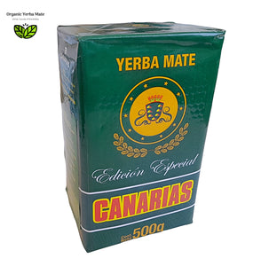 Yerba Mate “Canarias” Edicion Especial w/o Stems – 1.10″Lbs - 0.50 Kg Bag