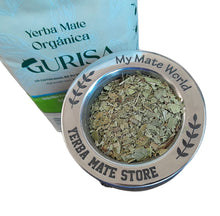 Load image into Gallery viewer, Gurisa Organic Certified Despalada Pure Leaf Thick Cut Yerba Mate