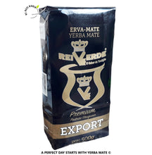 Load image into Gallery viewer, Yerba Mate &quot;REI VERDE&quot; PREMIUM w/o Stems - Uruguayan Cut / 1.10 Pounds Bag