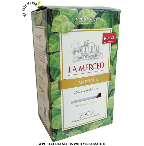 Yerba Mate LA MERCED - Campo Sur / 1.10 Pounds - 0.50 Kilo