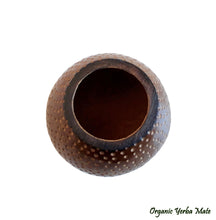 Load image into Gallery viewer, Unique Handcrafted “Full Dotted” Yerba Mate Gourd
