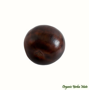 Small Size Dark Brown Yerba Mate Gourd (Tennis Ball)