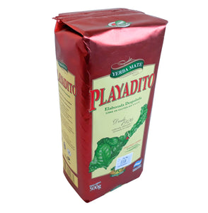 Yerba Mate PLAYADITO w/o stems - 1.10 Pounds - 0.50 Kilo Bag