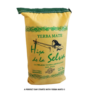 Yerba Mate "HIJA de la SELVA" Soft Unsmoked - 2.20" Pounds Bag