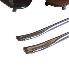 Yerba Mate Super Sale! 2 Mate Gourds, 2 Organic Yerba Bags, 2 Stainless Steel Bombillas