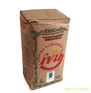 Yerba Mate "IVU" ORGANIC Certified / 1.10" Pounds - 0.50 Kilo