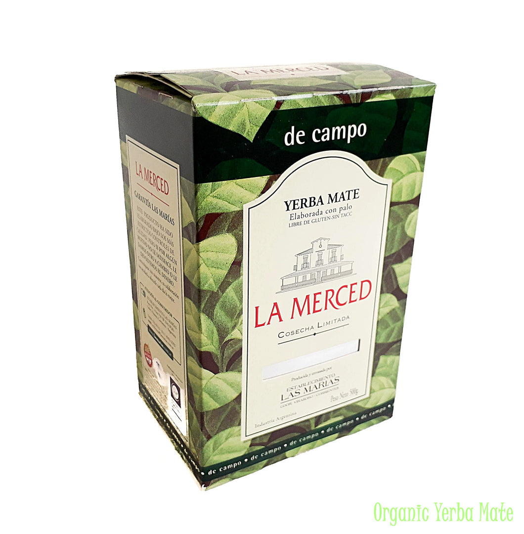 Yerba Mate LA MERCED - De Campo / 1.10 Pounds - 0.50 Kilo Bag