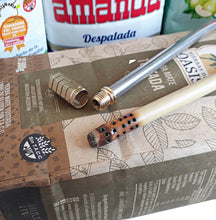 Load image into Gallery viewer, 6 Yerba Mate Bags (ALL TYPES) Sample Kit – Mate Gourd &amp; 2 Bombillas