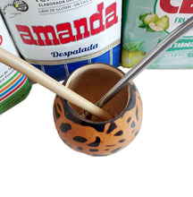 Load image into Gallery viewer, 6 Yerba Mate Bags (ALL TYPES) Sample Kit – Mate Gourd &amp; 2 Bombillas
