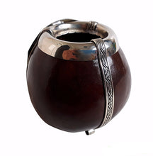 Load image into Gallery viewer, Custom your Yerba Mate Gourd with your Name - Includes Bombilla