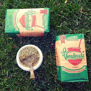 Yerba Mate "VERDEADA" Unsmoked, Aged for 24 months - 1.10" Bag